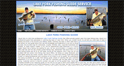 Desktop Screenshot of lakeforkfishingguideservice.com